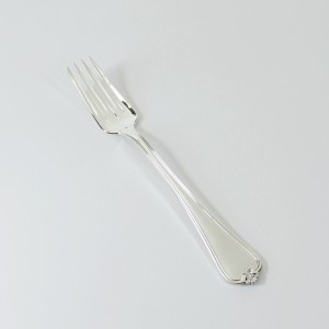 Tenedor especial para arroz y legumbres en plata de primera ley