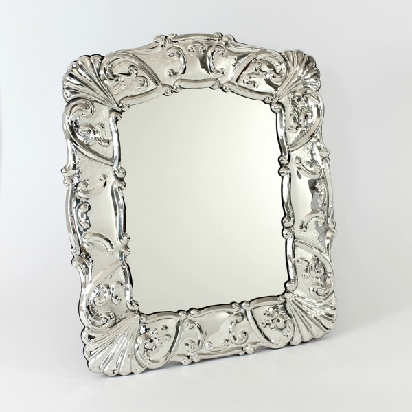 Espejo tocador  de plata Zarcillos